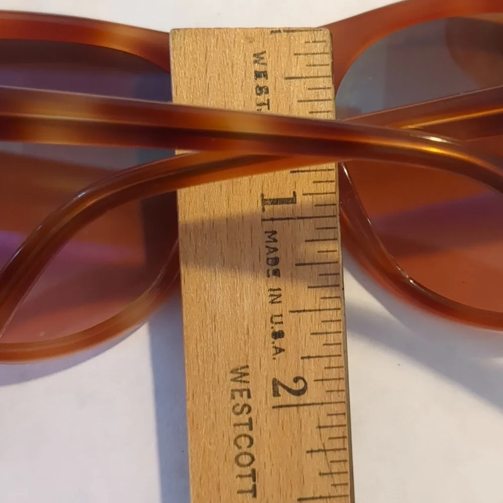 Vintage Women's Brown Tortoise Shell Serengeti Drivers Sun Glasses - Picture 13 of 14